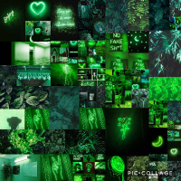 Neon Green Aesthetic 2048