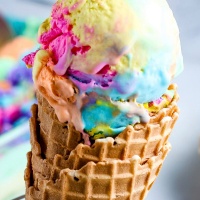Rainbow Ice Cream 2048