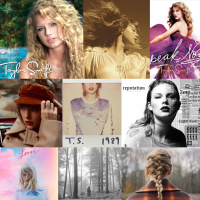 Taylor Swift Albums 2048