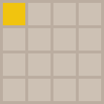 The selected tile